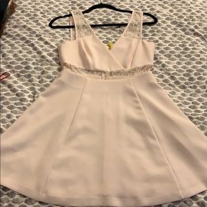 BCBG light rose pink dress